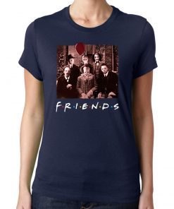 Horror Halloween Team Friends Tee Shirt