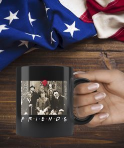 Horror Movie Characters Friends TV Show Mug