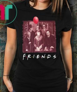 Horror Movie Characters Friends TV Show 2019 T-Shirt