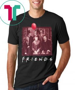 Horror Movie Characters Friends TV Show 2019 T-Shirt