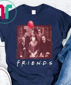 Horror Movie Characters Friends TV Show 2019 T-Shirt