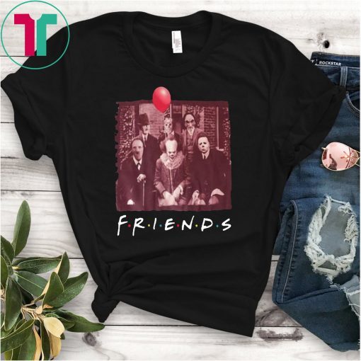Horror Movie Characters Friends TV Show 2019 T-Shirt