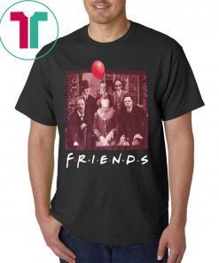 Horror Movie Characters Friends TV Show Shirt