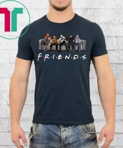 Funny Horror Movie Characters Friends TV Show T-Shirt