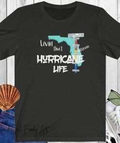 Hurricane t shirt. Florida hurricane t shirt. Hurricane Dorian t shirt. Unisex Jersey Short Sleeve Tee