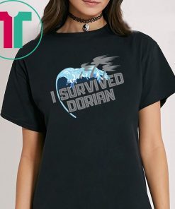 I Survived Hurricane Dorian Florida Storm Flood T-Shirt