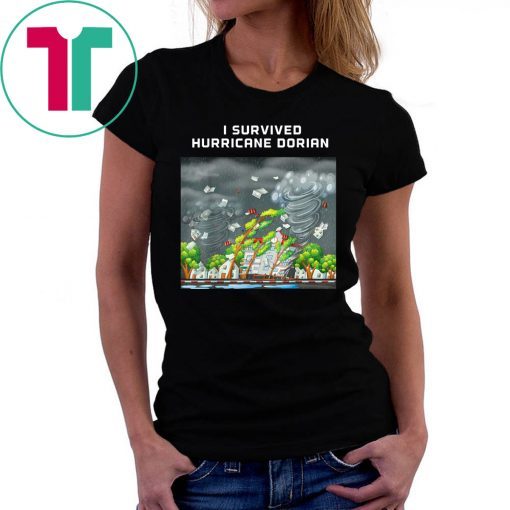 I Survived Hurricane Dorian tshirt Save Florida Puerto Rico