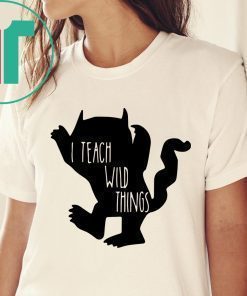 I teach wild things t-shirt