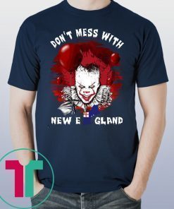 Halloween IT pennywise don’t mess with england t-shirt