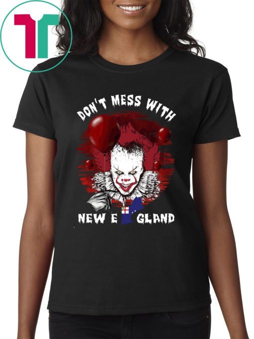 Halloween IT pennywise don’t mess with england t-shirt