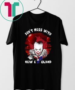 Halloween IT pennywise don’t mess with england t-shirt