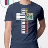 In Jesus Name I Play Piano Christians T-Shirt