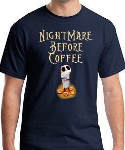 Jack Hug Dunkin Donuts NightMare Before Coffee Shirt