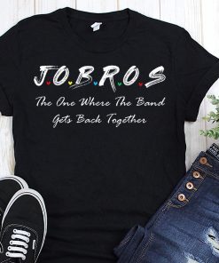 Jobros the one where the band get back together friends tv show shirt