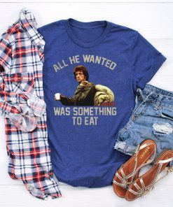 John rambo all he wanted was something to eat vintage shirt
