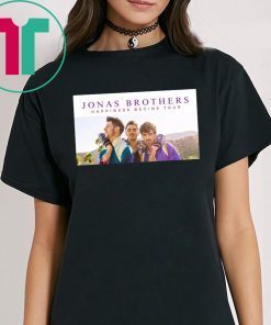 Jonas Brothers Happiness Begins Tour Shirt