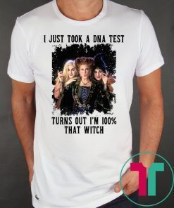 Just Took A DNA Test Turns Out I’m 100% That Witch Hocus Pocus Gift Shirt