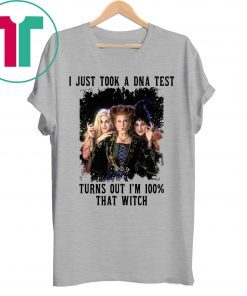 Just Took A DNA Test Turns Out I’m 100% That Witch Hocus Pocus Gift Shirt