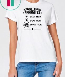 Know Your Parasites T-shirt RESIST Shirt Funny Gift