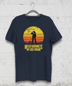 Krueger Michael Jason Leatherface Hello Darkness my old friend Tee Shirt