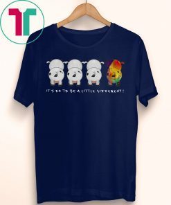 LGBT it’s ok to be a little different cows shirt