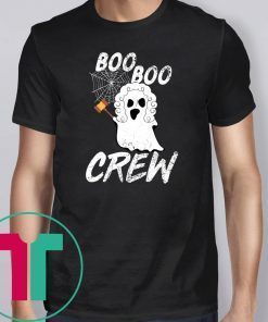 Lawyer Ghost Nurse Boo Boo Crew Halloween CostumeT-Shirt