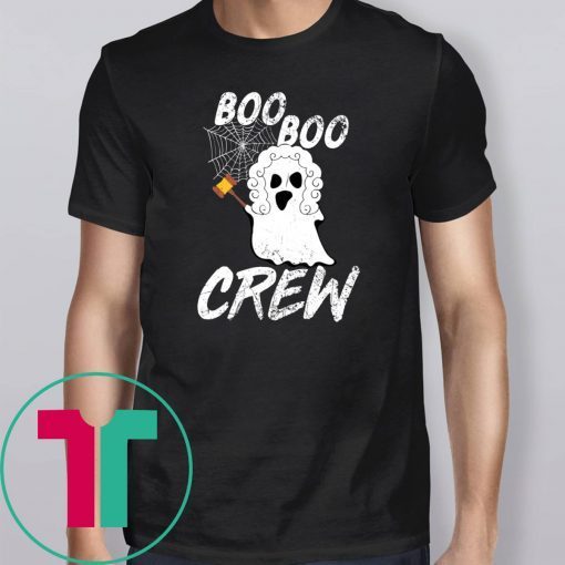 Lawyer Ghost Nurse Boo Boo Crew Halloween CostumeT-Shirt