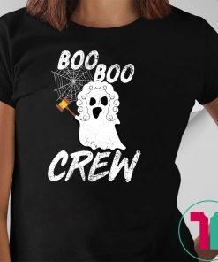 Lawyer Ghost Nurse Boo Boo Crew Halloween CostumeT-Shirt