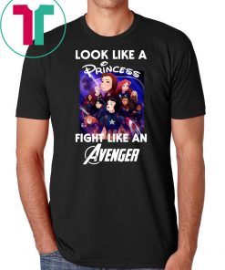 Look like a princess fight like an avenger poster disney shirt