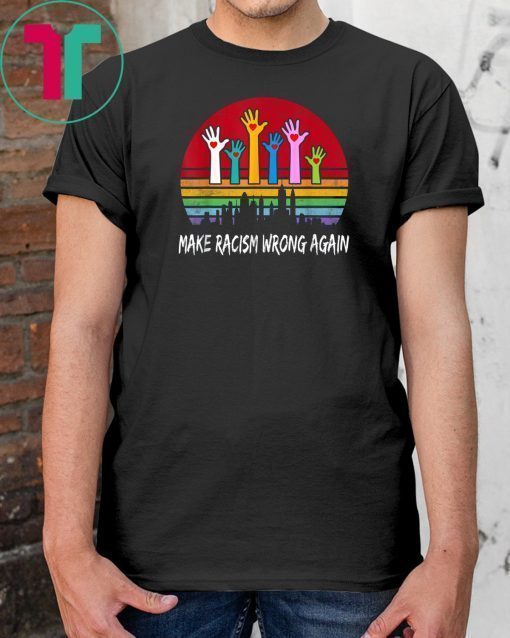 Make racism wrong again vintage T-Shirt