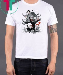 Maniac Park Horror Movie Theme Park Halloween Tee Shirt