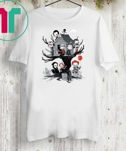 Maniac Park Horror Movie Theme Park Halloween Tee Shirt