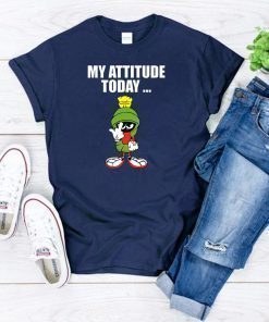 Marvin the Martian my attitude today shirt