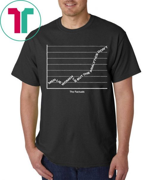 Men Lie Women Lie But The Analytics Don't T-Shirt