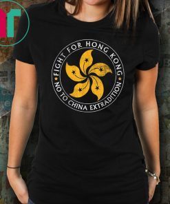 Womens Fight for Hong Kong No to Extradition Protest T-Shirt