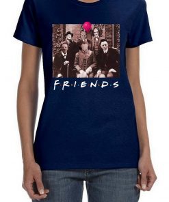 Official Horror Halloween Team Friends T-Shirt