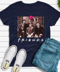 Official Horror Halloween Team Friends T-Shirt