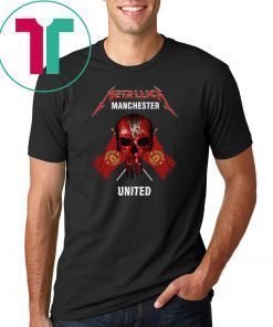 Metallica manchester united shirt