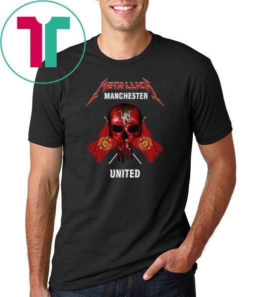 Metallica manchester united shirt