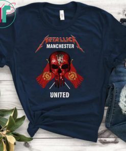 Metallica manchester united shirt