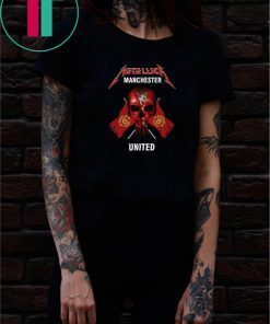 Metallica manchester united shirt