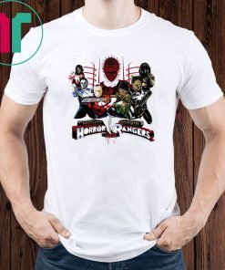 Mighty morbid horror rangers superheroes shirt