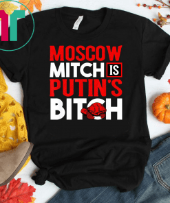 Moscow Mitch Putin's Bitch Russia Red Turtle meme T-Shirt Kentucky Democrats 2020 Gift T-Shirt