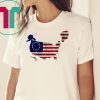 NRCC Greenland US 51st State Distress Trump Betsy Ross Flag T-Shirt