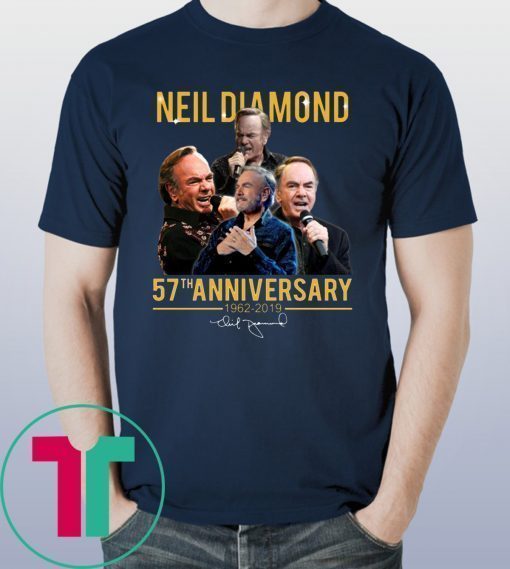 Neil Diamond 57th Anniversary Shirt