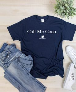 New Balance Shirt Call Me Coco Tee Shirt