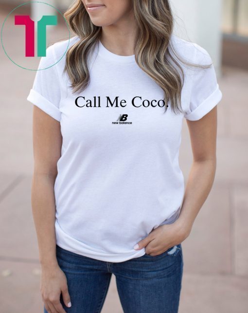 New Balance Shirt Call Me Coco Classic Tee Shirt