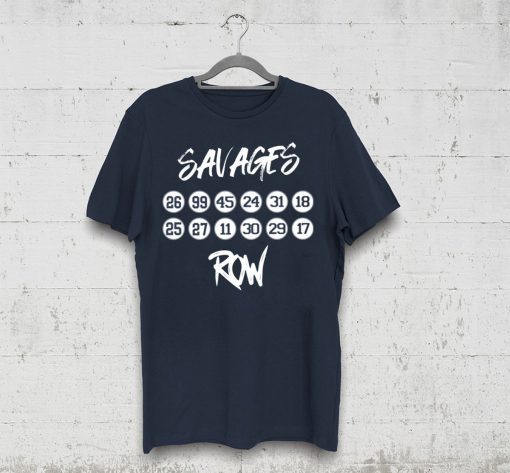 NY Yankees Savages Row T-Shirt