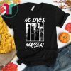 No Lives Matter Slashers Michael Myers Halloween Horror Shirt
