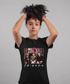 Official Team Psychodynamics Horror Characters Friends Halloween Shirt